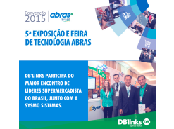 DB'links participa do maior encontro de lideres supermercadistas do Brasil - ABRAS